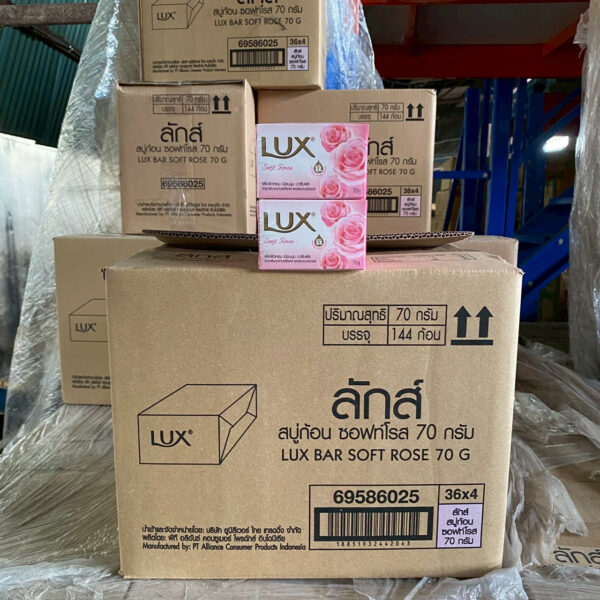 ลักส์ สบู่ก้อน70 ก. ครบสี