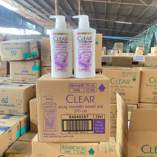 เคลียร์ สระ ปั้ม 370 มล. เดี่ยว-ม่วง