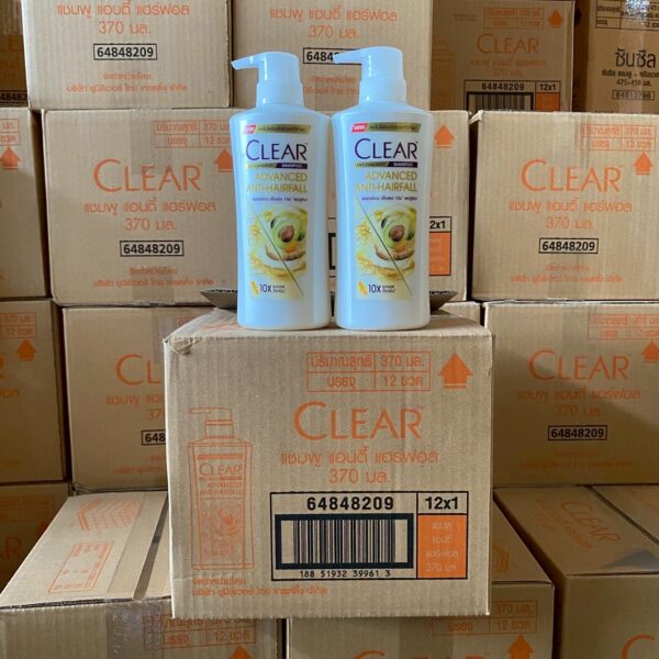 เคลียร์ สระ ปั้ม 370 มล. เดี่ยว-แฮร์ฟอลส้ม