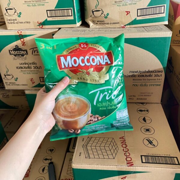 มอคโคน่า 3in1 - 27 ซอง-เขียว