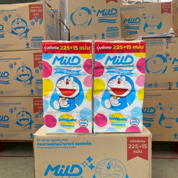 มายด์ ทิชชู225แผ่น+15แผ่น
