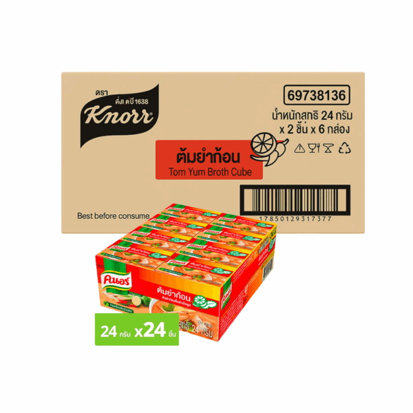 คนอร์ ก้อน 24 ก. โฉมใหม่ ต้มยำ