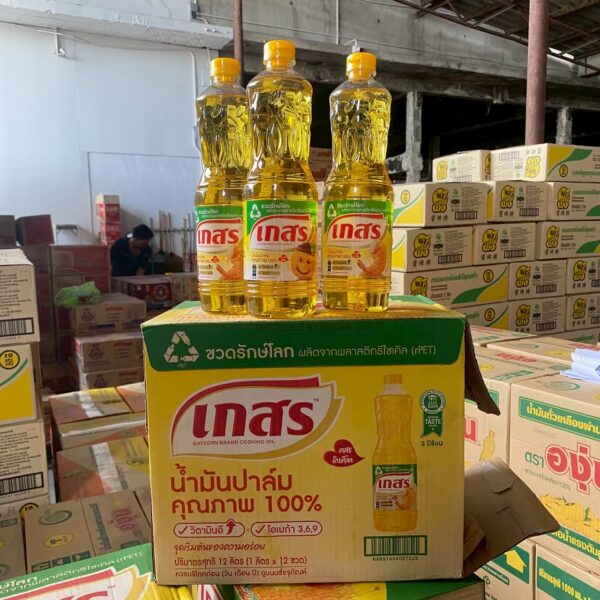 น้ำมันปาล์ม เกสร 1 ลิตร