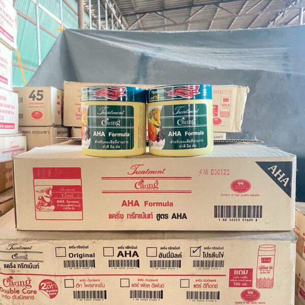 แคร์ริ่ง หมักผม 500 มล. - AHAเขียว